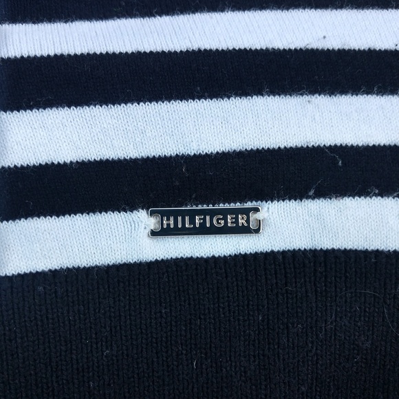 Tommy Hilfiger black & white sweater - Picture 2 of 6